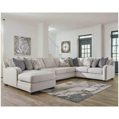 Dellara 5-Piece Sectional with Chaise Ash-32101S7