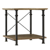 END TABLE, SOLID WOOD 3228-04