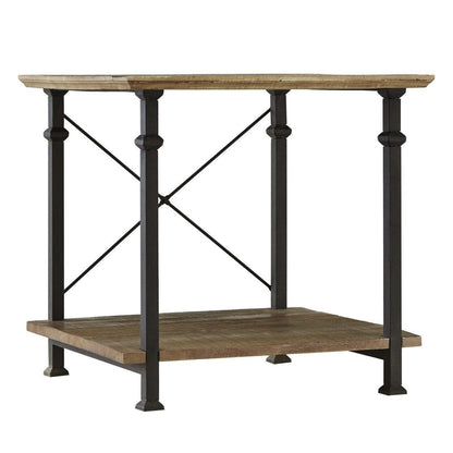 END TABLE, SOLID WOOD 3228-04