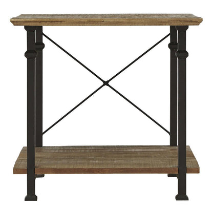 END TABLE, SOLID WOOD 3228-04