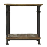 END TABLE, SOLID WOOD 3228-04