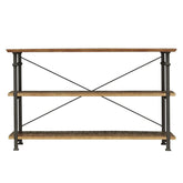 SOFA TABLE, SOLID WOOD 3228-05