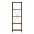 BOOKCASE, SOLID WOOD 3228-12