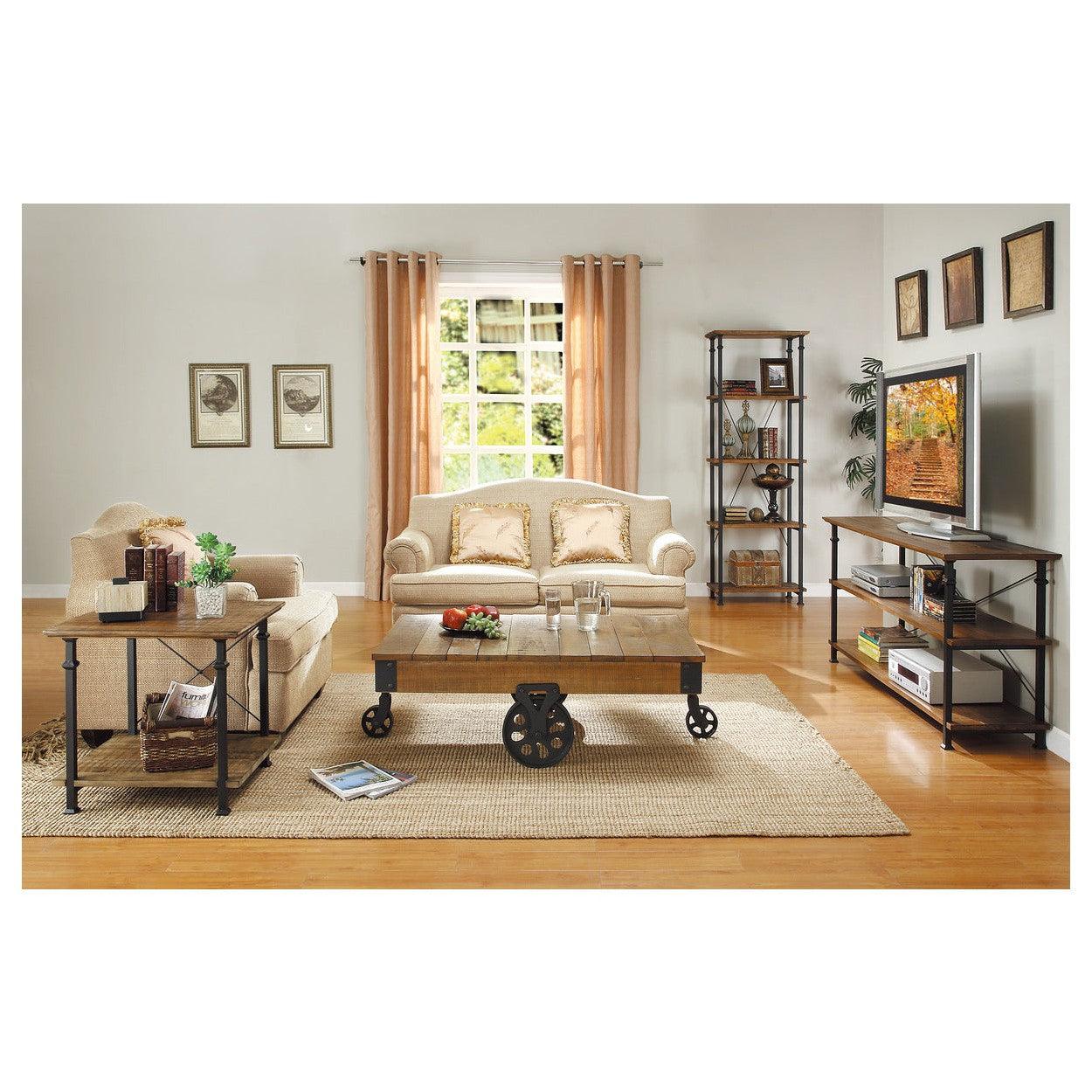 SOFA TABLE, SOLID WOOD 3228-05