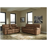 Boxberg Reclining Loveseat with Console