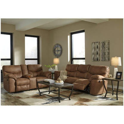 Boxberg Reclining Loveseat with Console