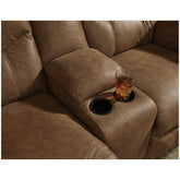 Boxberg Reclining Loveseat with Console