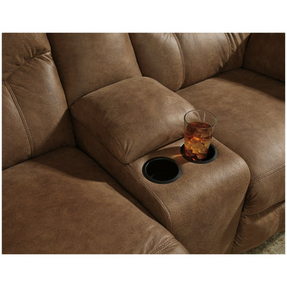 Boxberg Reclining Loveseat with Console