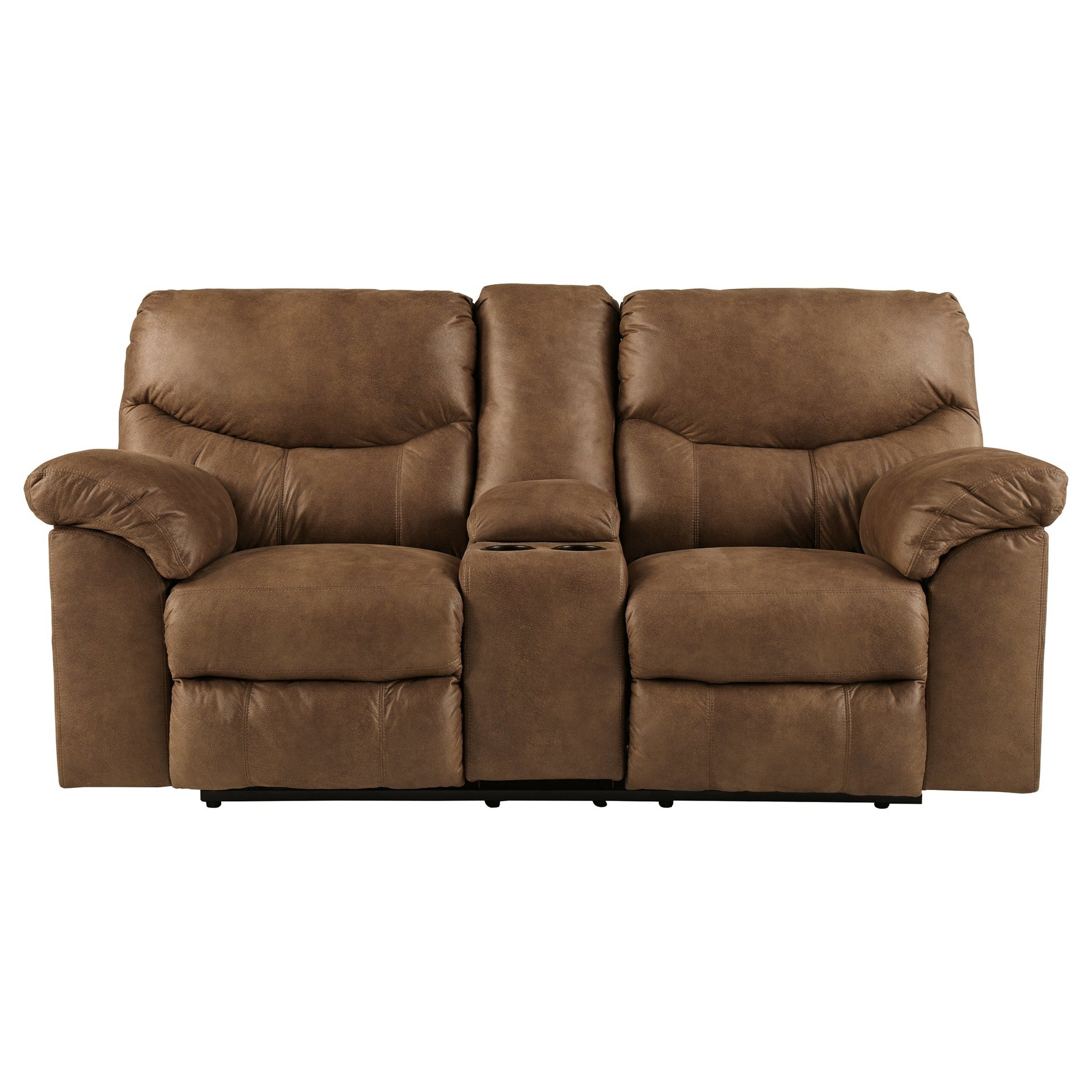 Boxberg Reclining Loveseat with Console Ash-3380294