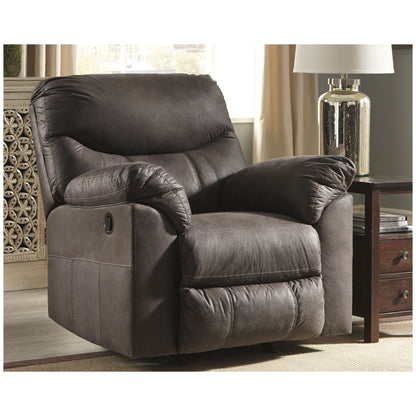 Boxberg Reclining Sofa and Loveseat with Recliner Ash-33803U2