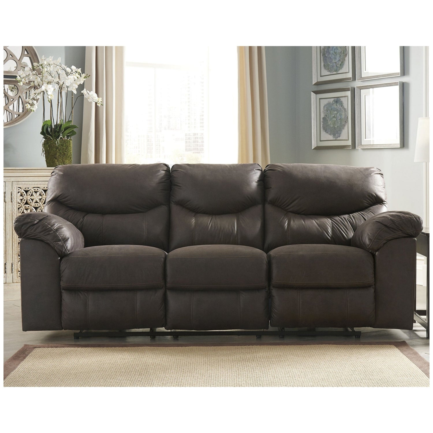 Boxberg Reclining Sofa and Loveseat Ash-33802U1