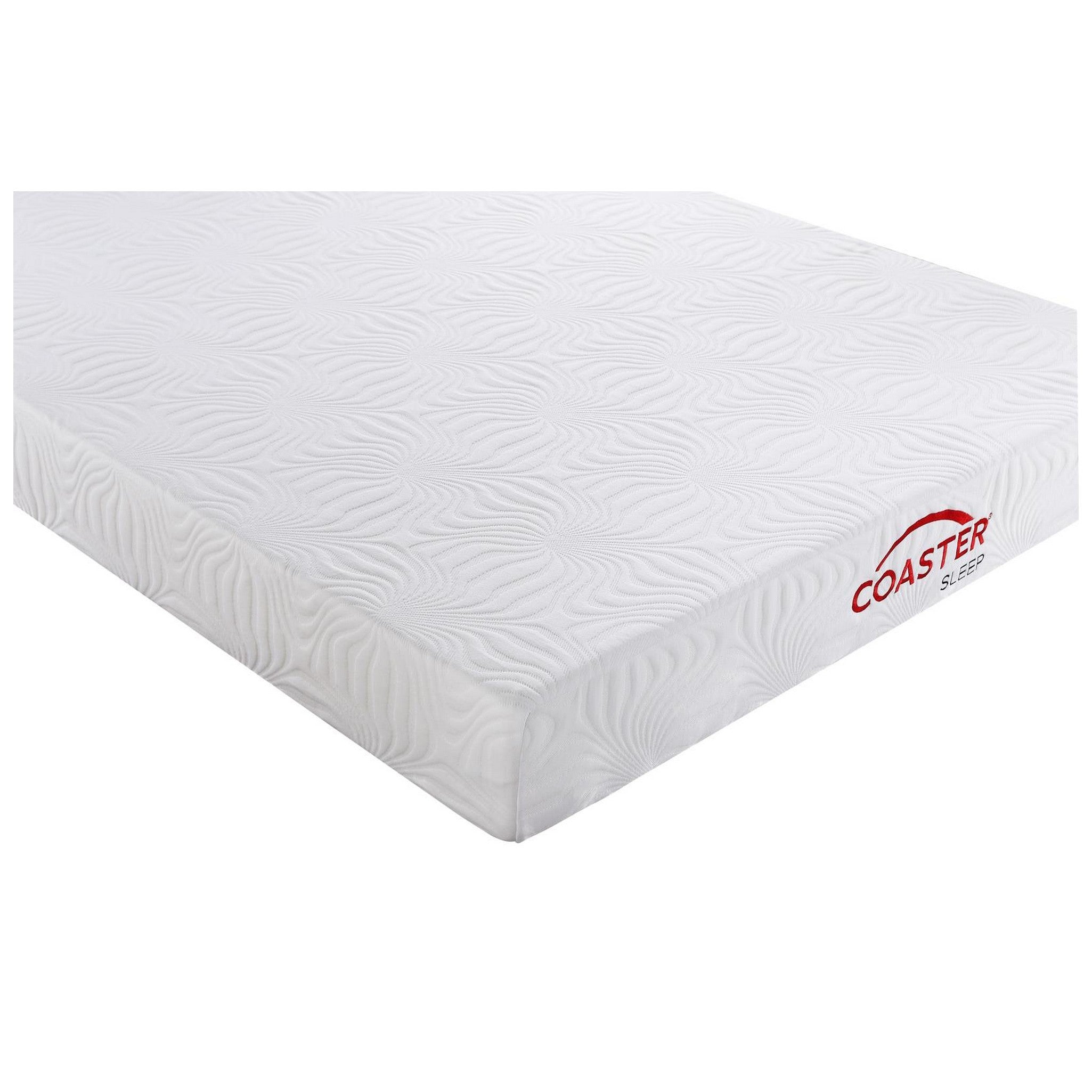 Keegan Full Memory Foam Mattress White 350063F