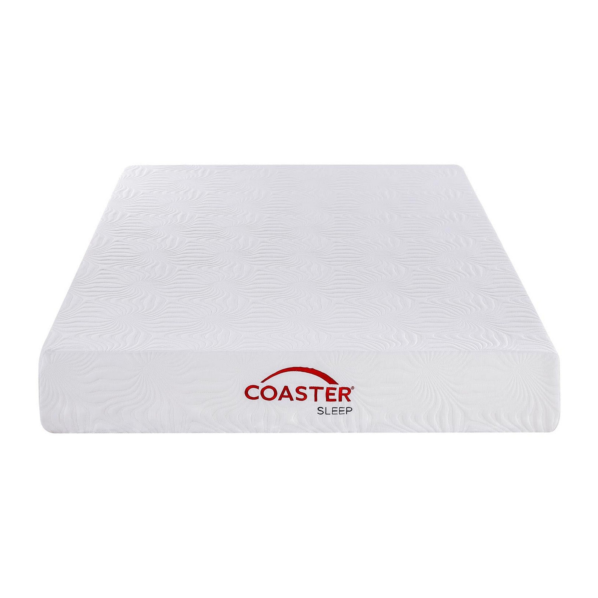 Key Queen Memory Foam Mattress White 350064Q