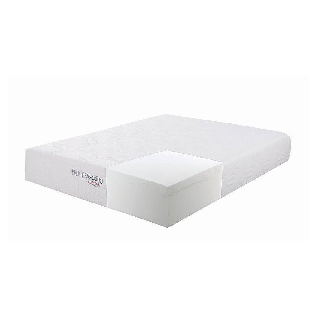 Ian Queen Memory Foam Mattress White 350065Q