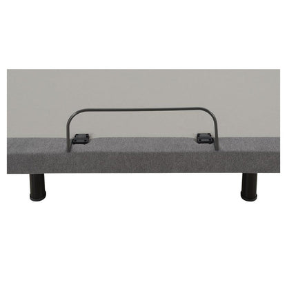 Negan Full Adjustable Bed Base Grey and Black 350132F