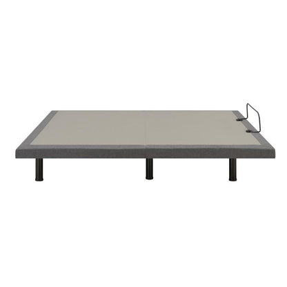 Negan Eastern King Adjustable Bed Base Grey and Black 350132KE