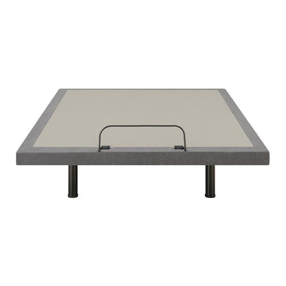 Negan Twin XL Adjustable Bed Base Grey and Black 350132TL