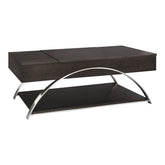 LIFT TOP COCKTAIL TABLE W/4PC CASTERS 3533RF-30