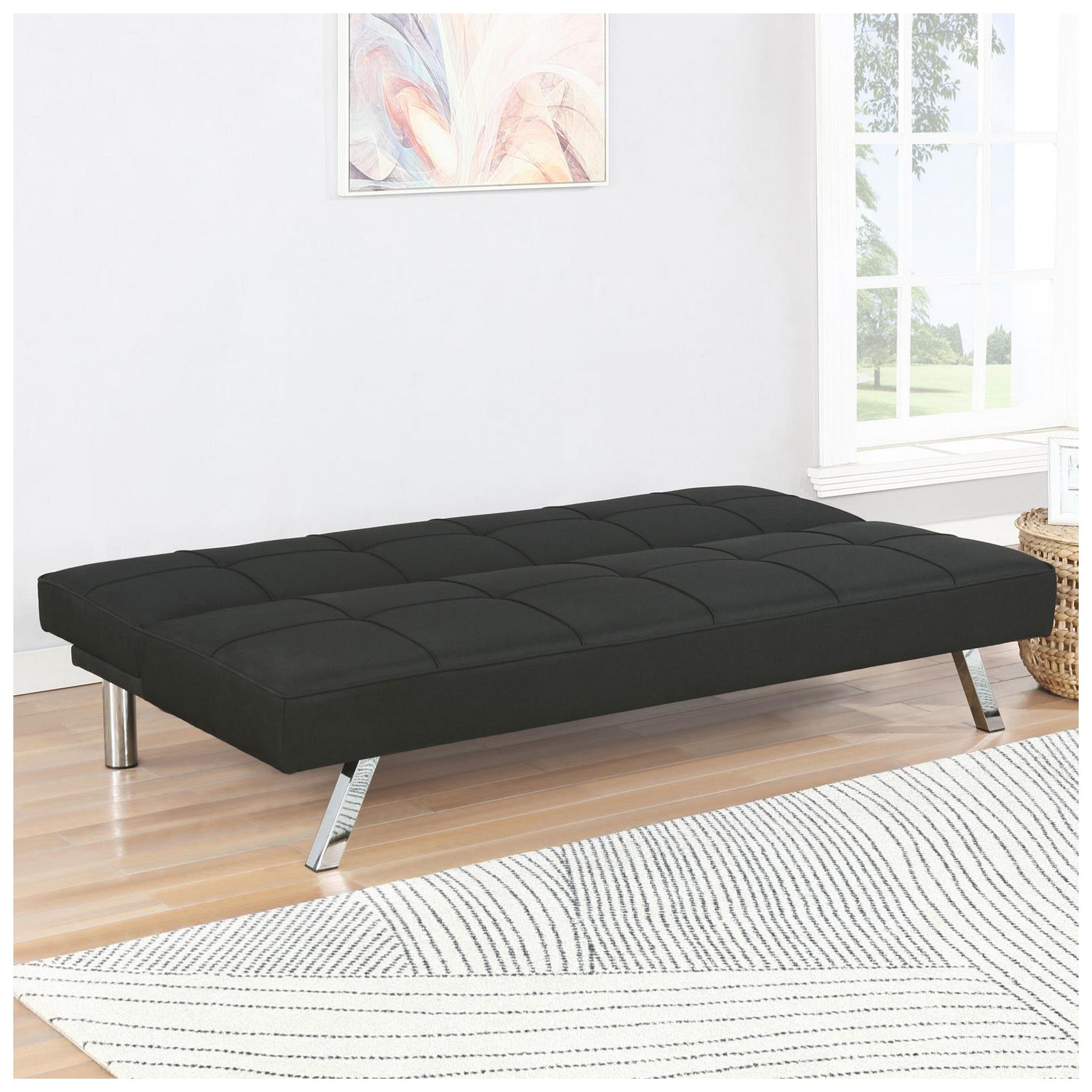 Joel Upholstered Tufted Sofa Bed 360281