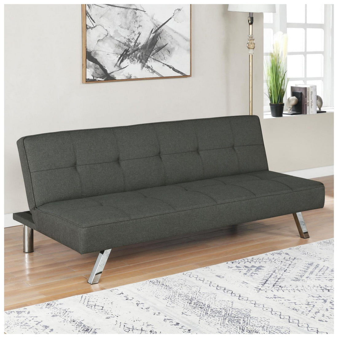 Joel Upholstered Tufted Sofa Bed 360283