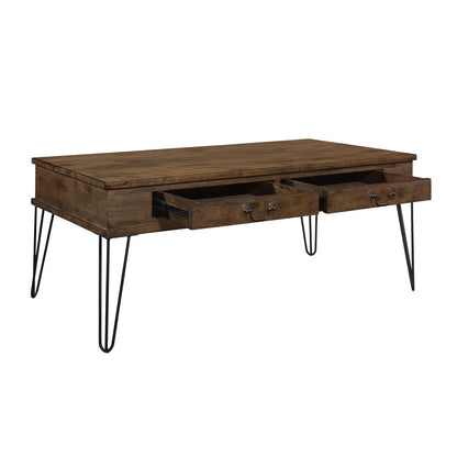 RECTANGLE CKTL TBL W/2 DRAWERS, 3A 3670M-30