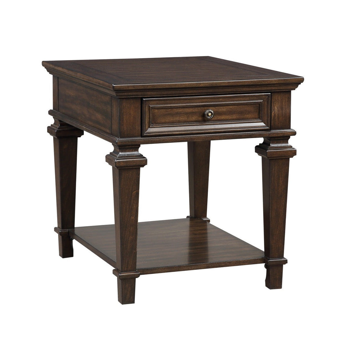 Rectangular End Table with Drawer (28&quot;L x 23&quot;W x 25&quot;H) 3681-04