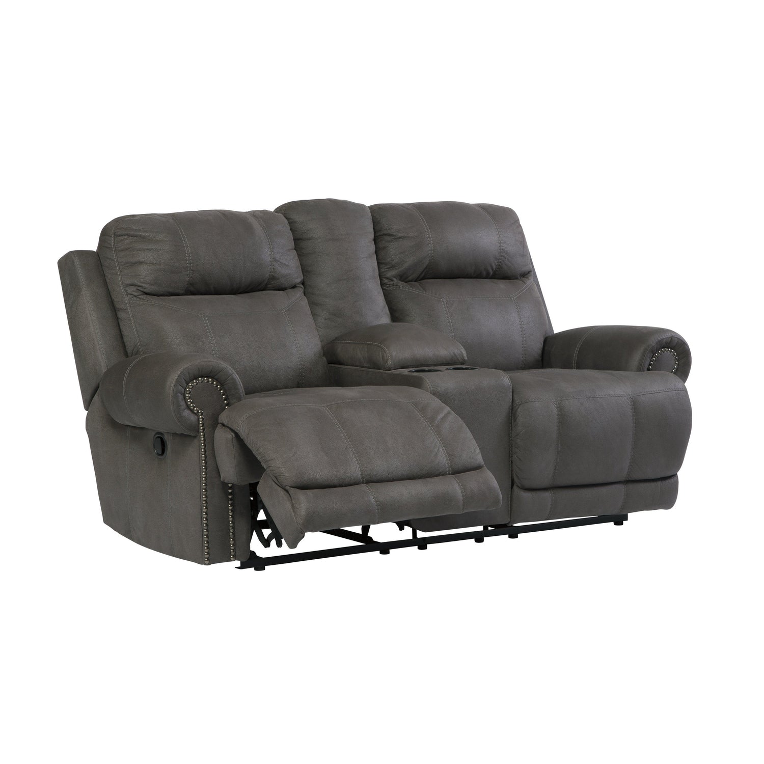Austere Reclining Sofa and Loveseat Ash-38401U3