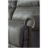 Austere Reclining Sofa Ash-3840181