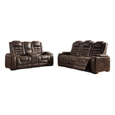 Game Zone Power Reclining Sofa Ash-3850115