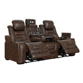 Game Zone Power Reclining Sofa Ash-3850115