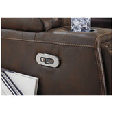 Game Zone Power Reclining Sofa Ash-3850115
