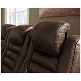 Game Zone Power Reclining Sofa Ash-3850115