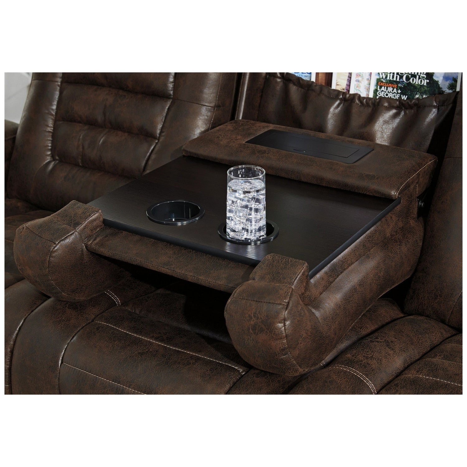 Game Zone Power Reclining Sofa Ash-3850115