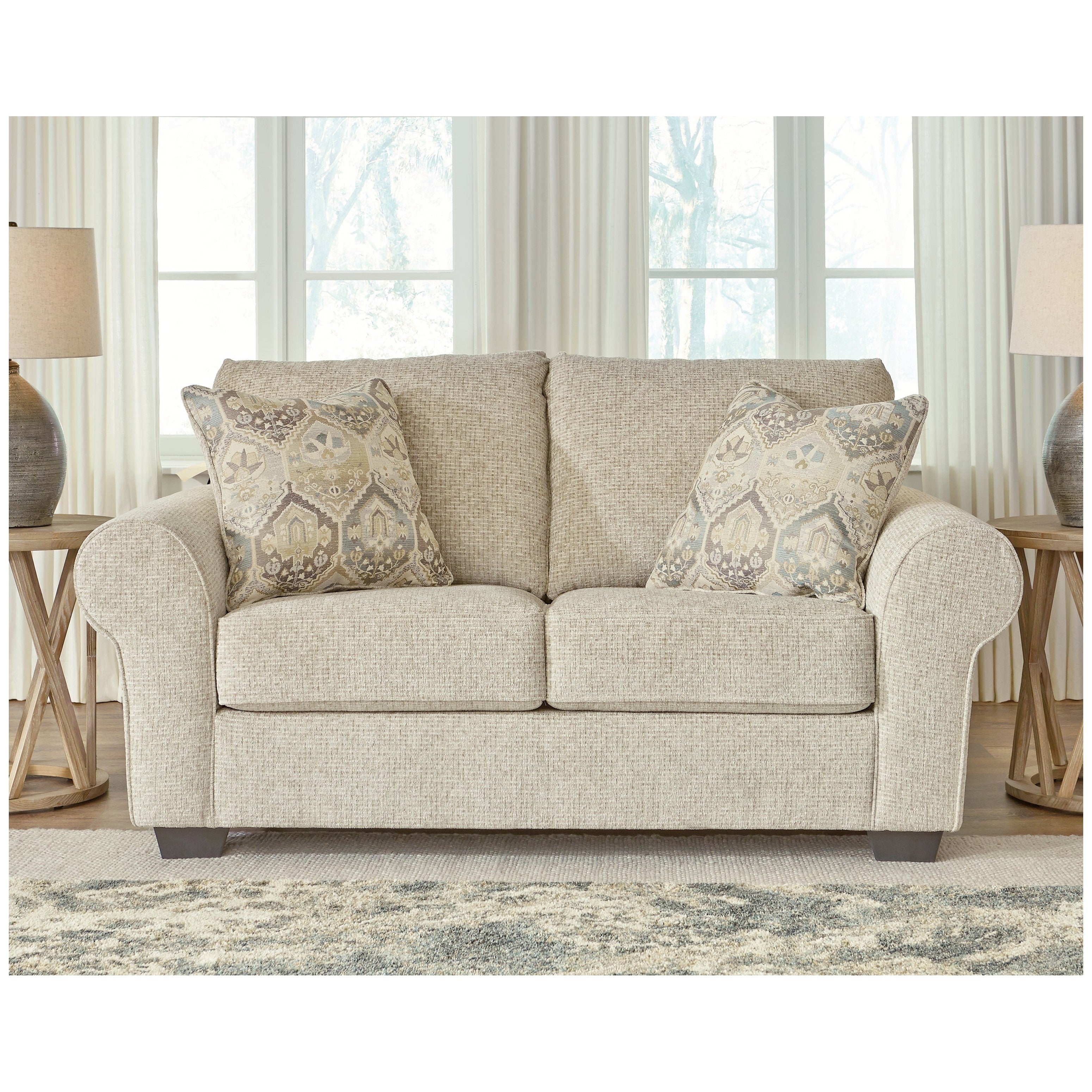 Haisley Loveseat Ash-3890135