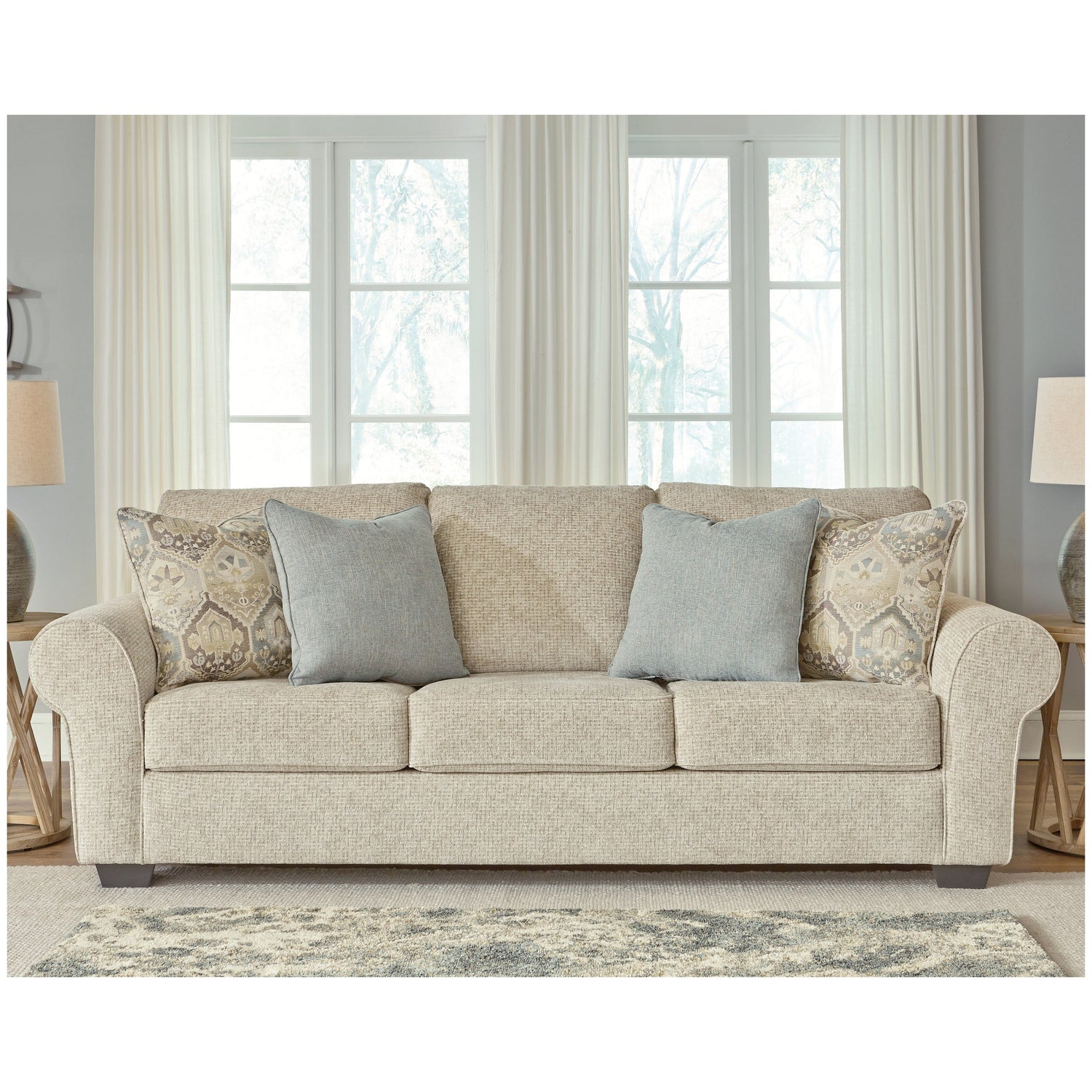 Haisley Sofa Ash-3890138