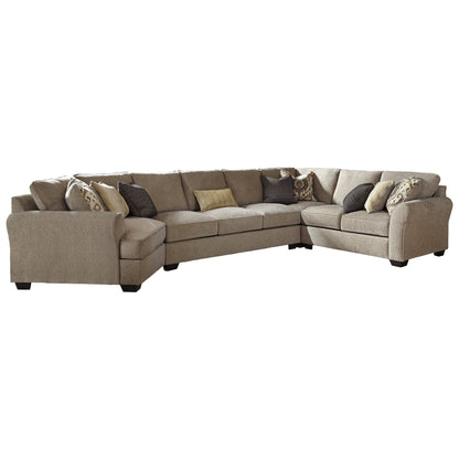 Pantomine 4-Piece Sectional with Cuddler Ash-39122S12