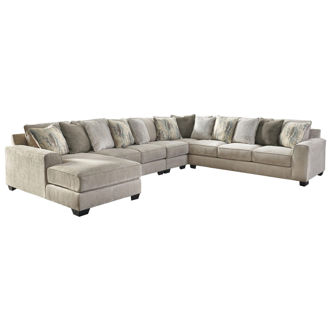 Ardsley 5-Piece Sectional with Chaise Ash-39504S7