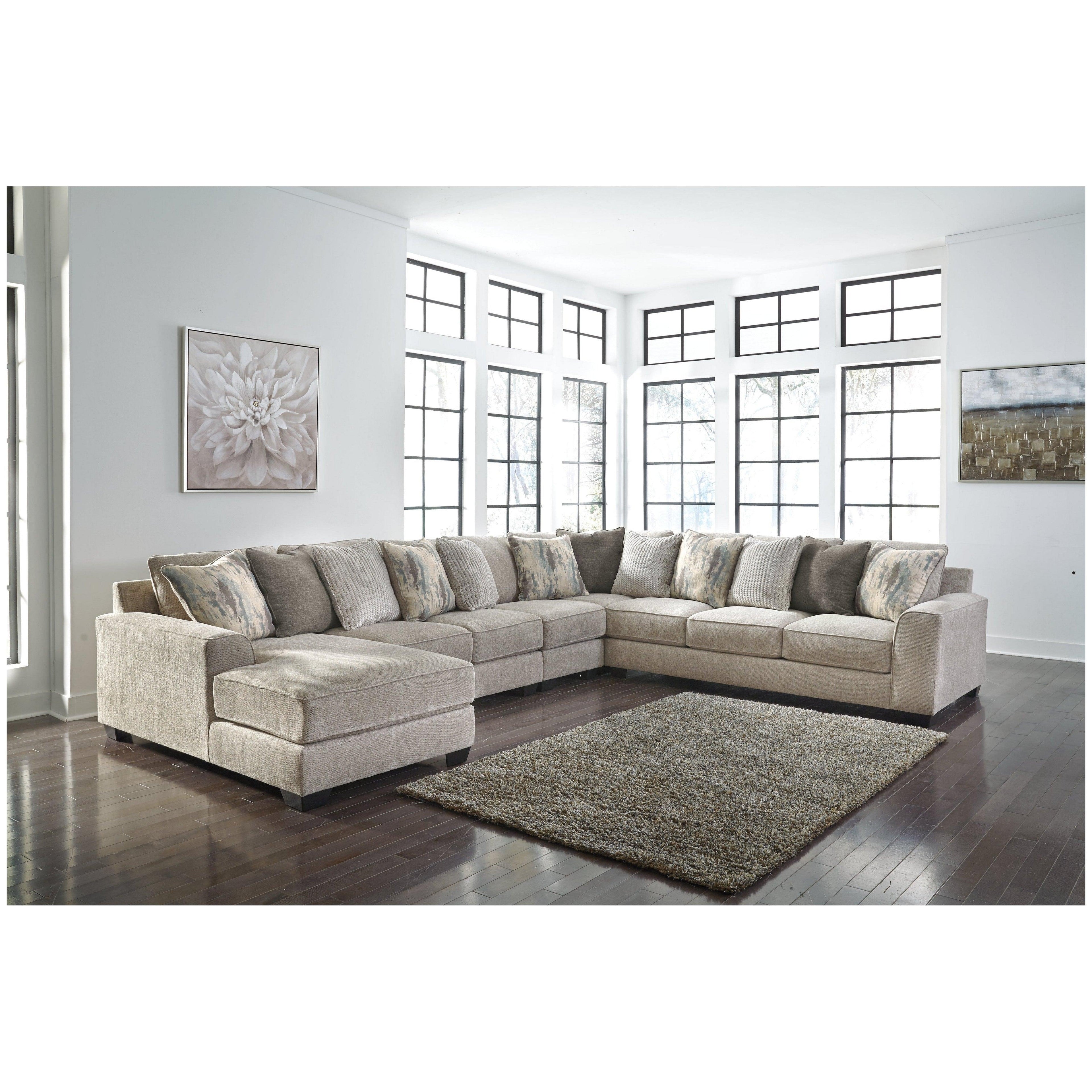 Ardsley 5-Piece Sectional with Chaise Ash-39504S7