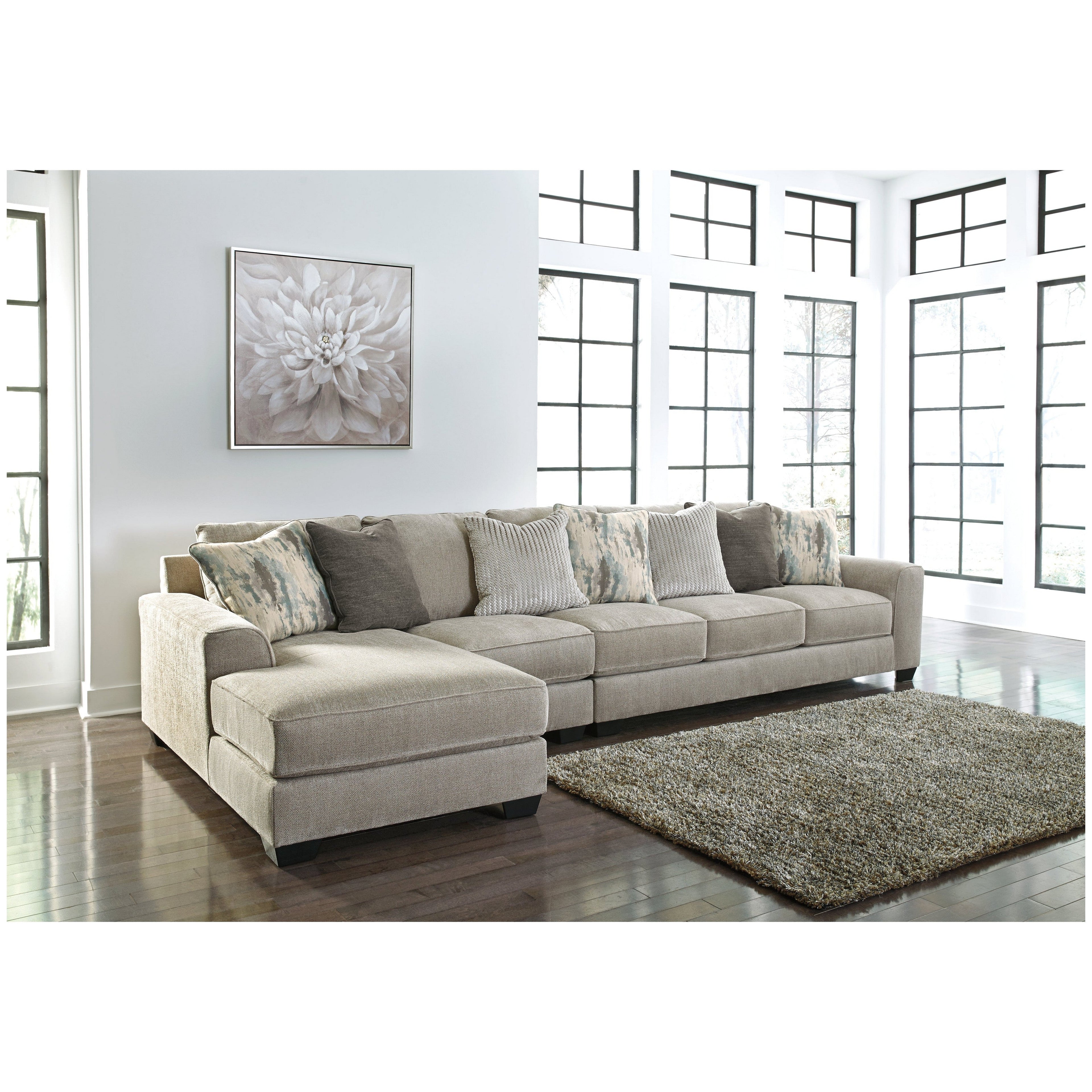Ardsley 3-Piece Sectional with Chaise Ash-39504S4