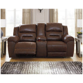 Stoneland Power Reclining Loveseat with Console