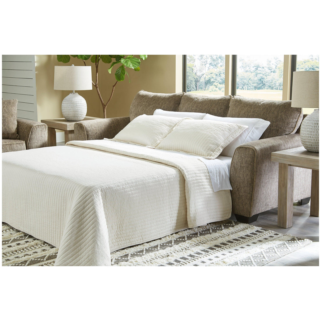 Olin Queen Sofa Sleeper Ash-4000239