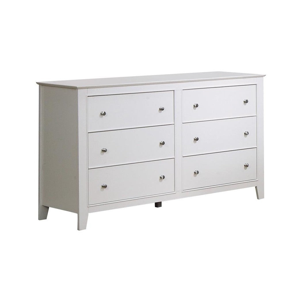 Selena 6-drawer Dresser Buttermilk 400233