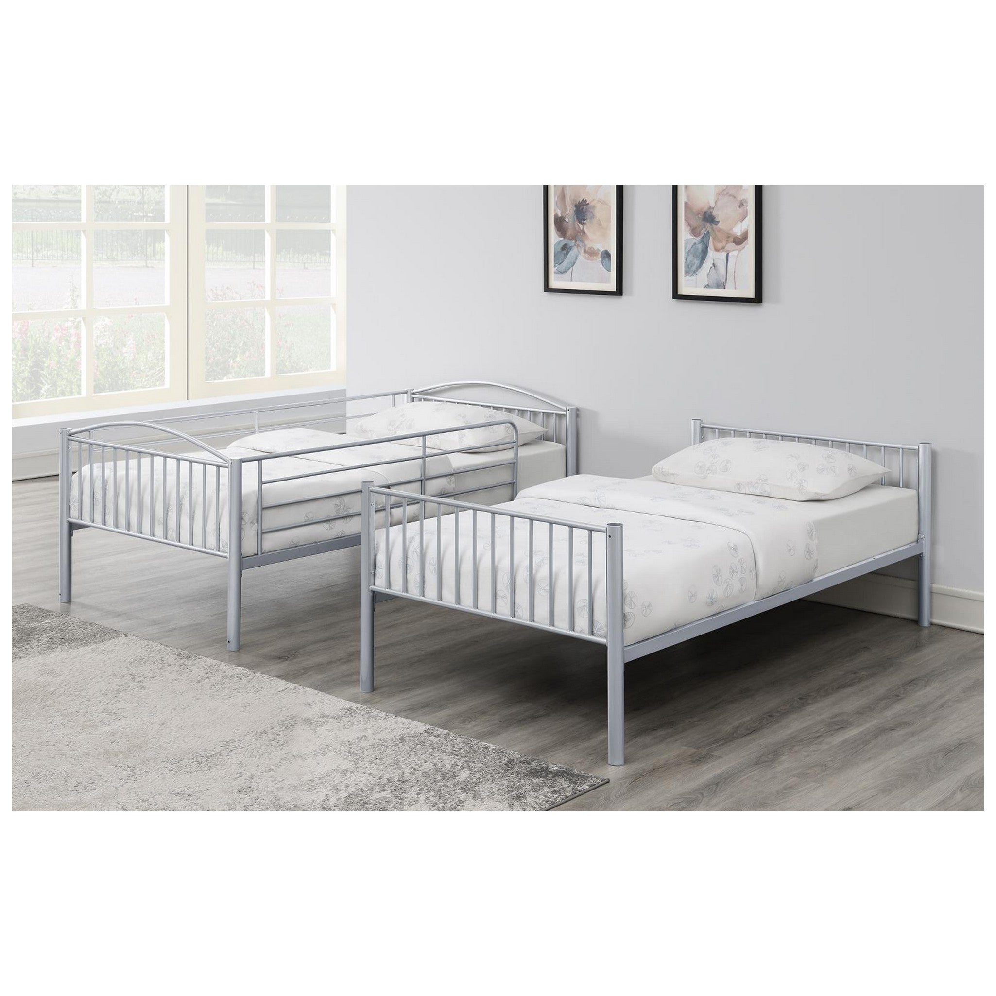Anson Twin over Twin Bunk Bed with Ladder 400730T