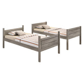 Ryder Twin over Twin Bunk Bed Weathered Taupe 400818
