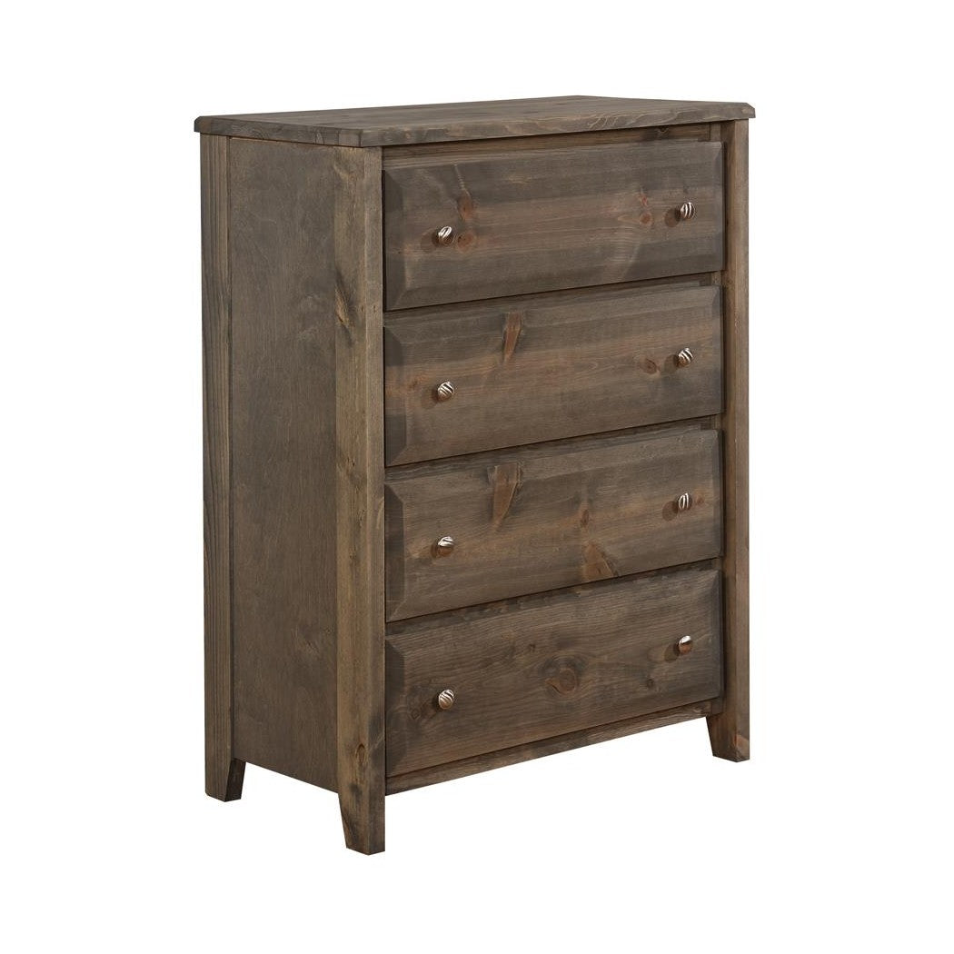 Wrangle Hill 4-drawer Chest Gun Smoke 400835
