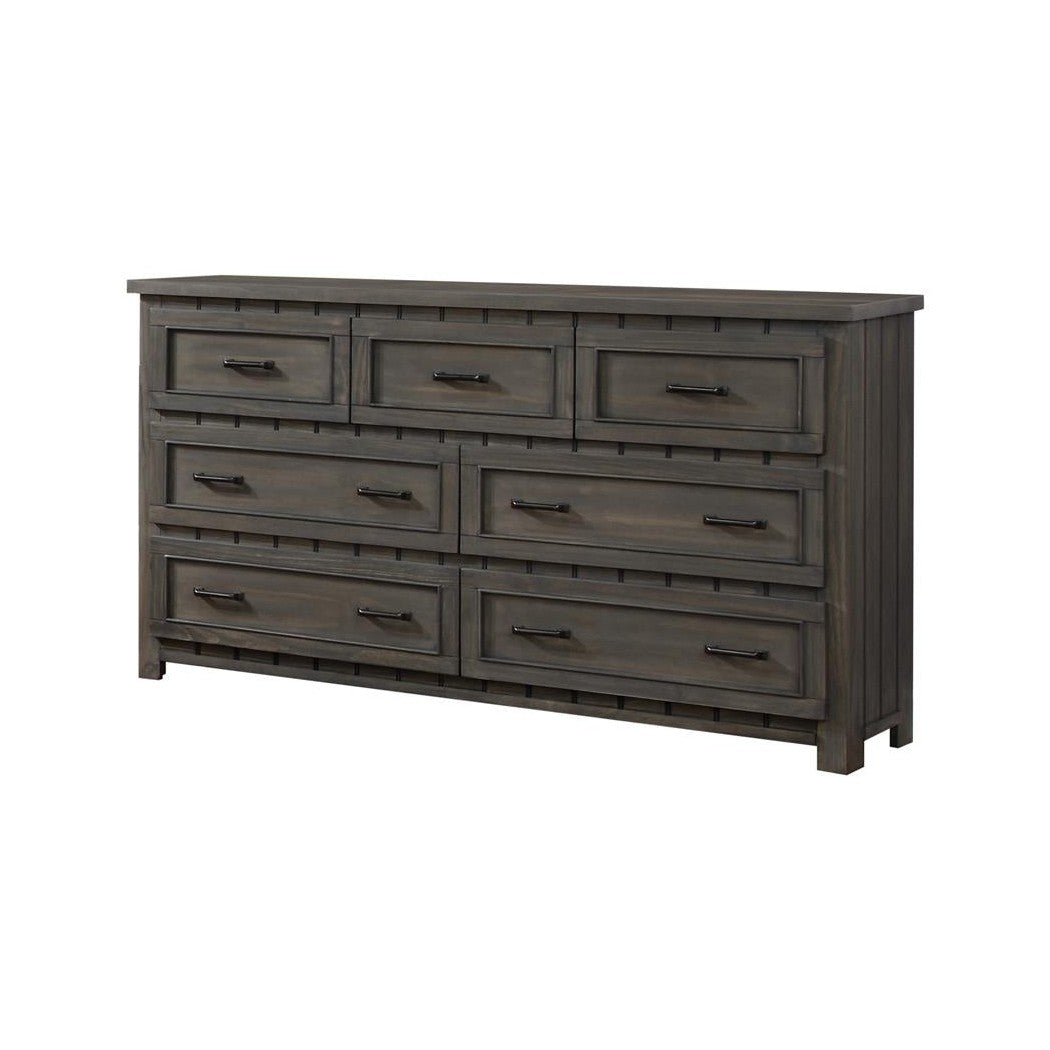 Napoleon 7-drawer Dresser with Paneled Design Gunsmoke 400933