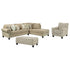 Dovemont 2-Piece Sectional with Chair and Ottoman Ash-40401U3