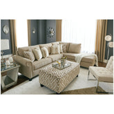 Dovemont 2-Piece Sectional with Chaise Ash-40401S1