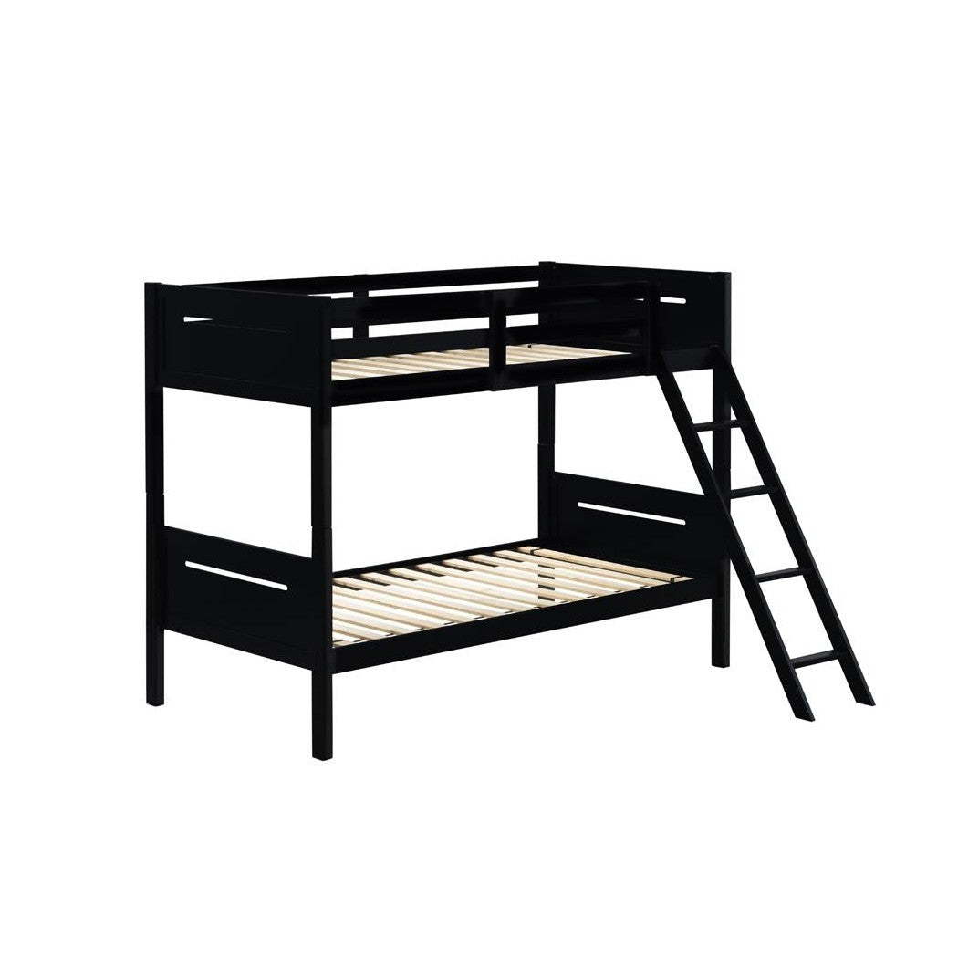 Littleton Littleton Twin/Twin Bunk Bed Black 405051BLK