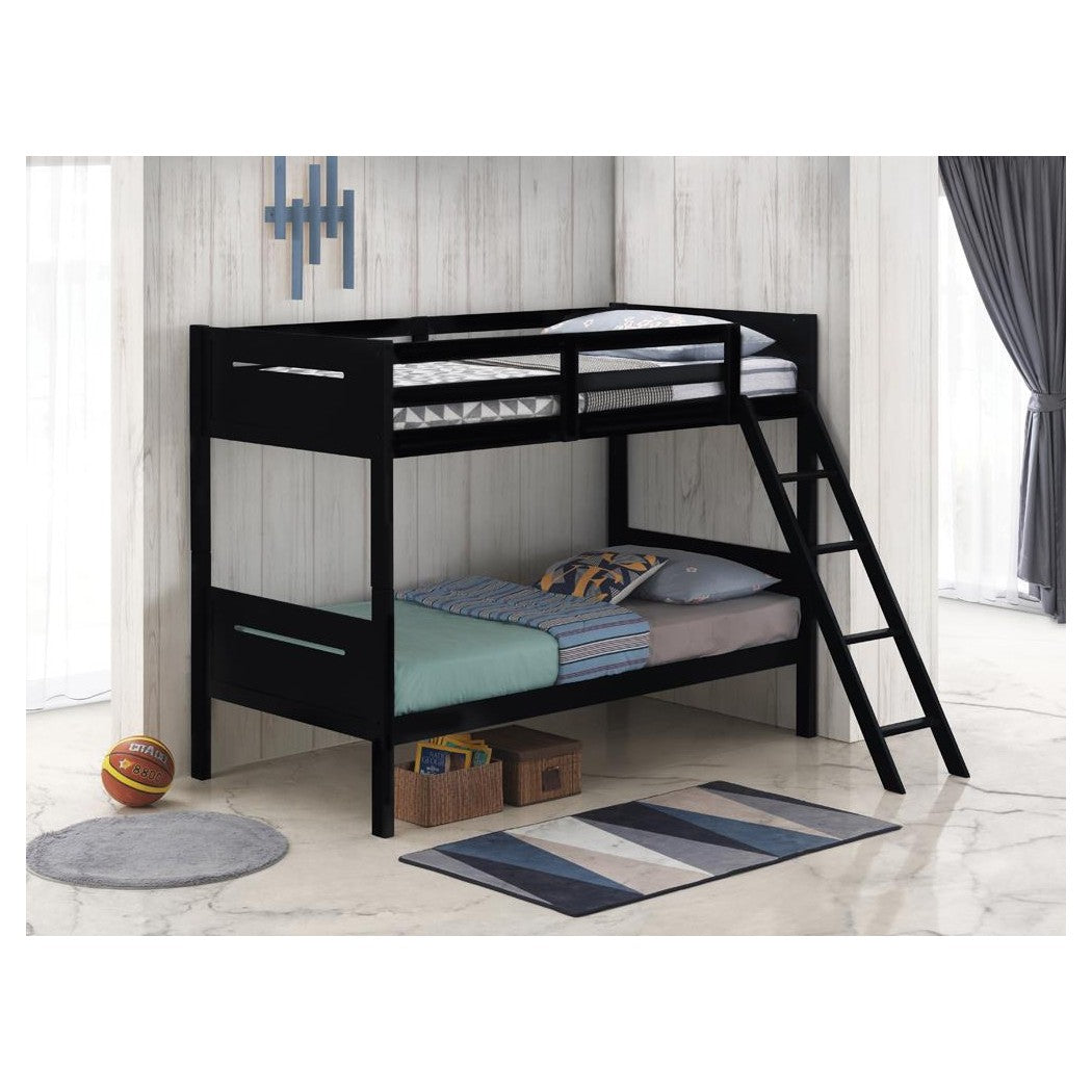 Littleton Littleton Twin/Twin Bunk Bed Black 405051BLK